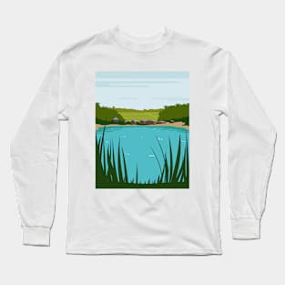 Cigaru lake Long Sleeve T-Shirt